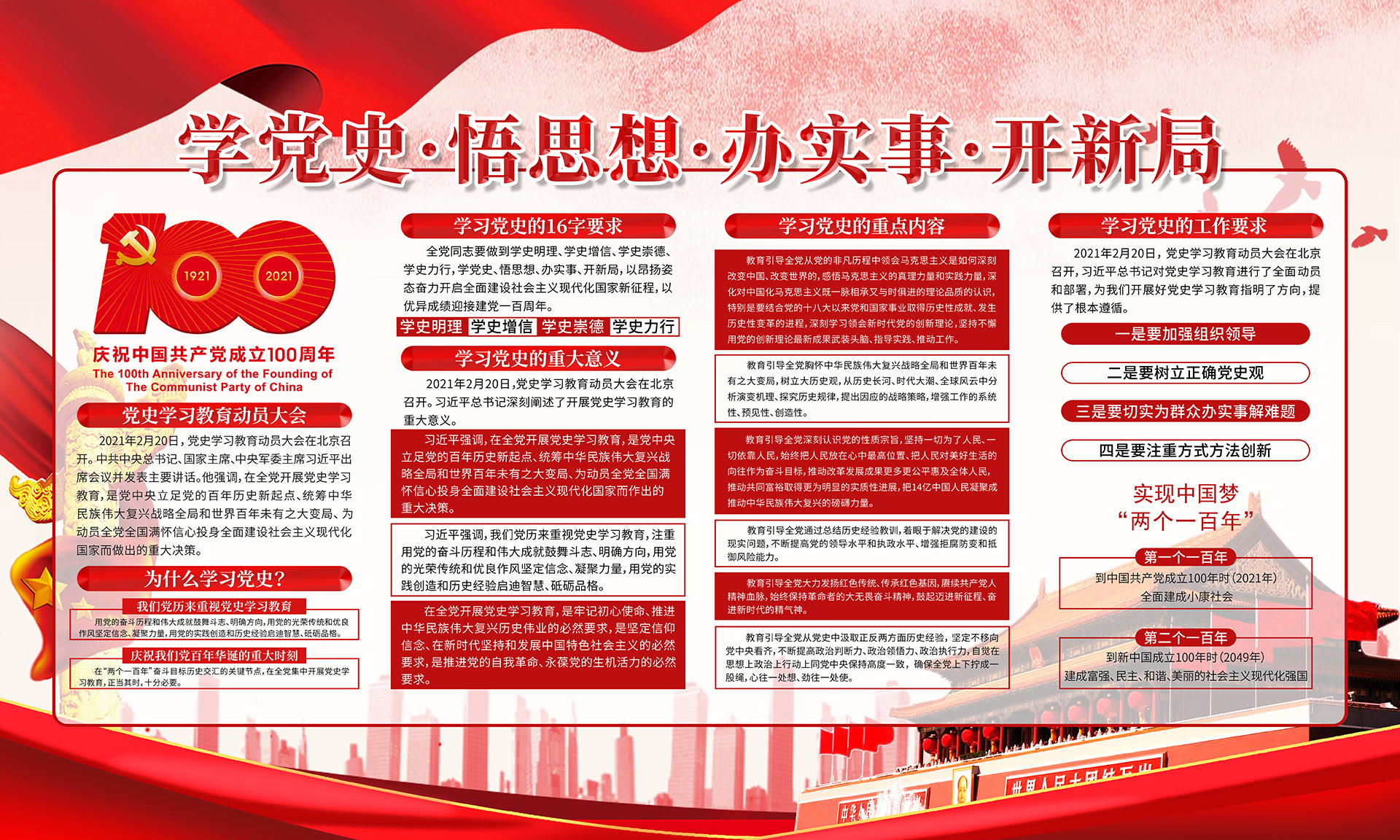 学党史 悟思想 办实事 开新局